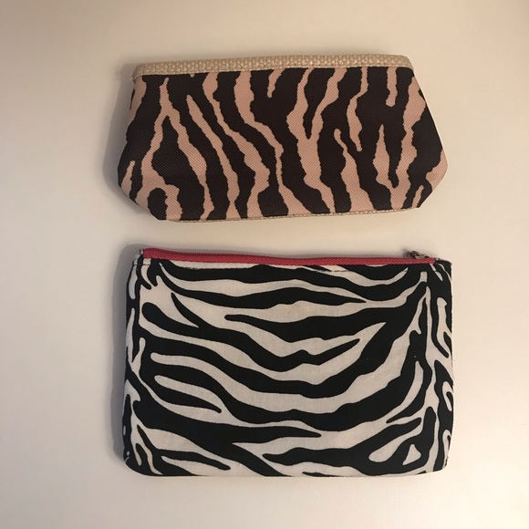 Zebra makeup bags - Picture 1 of 4